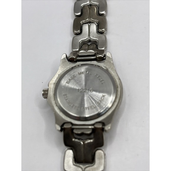 Eurotech Women's Quartz Watch Silver Tone Rotating Bezel- New Battery - Picture 8 of 9